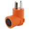 Ac Works Plug Adapter, L14-30R, 14-30P, L14-30P, 14-30P, 0 ft., Orange AD1430L1430 - alternate 1